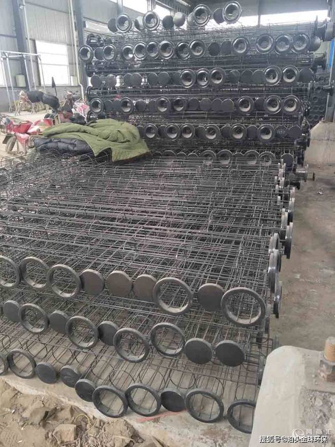 木工除尘器专用弹簧除尘骨架袋笼(图3)