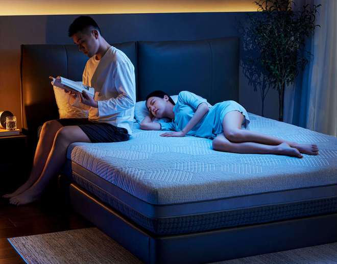 弹力强、承托稳、无惧大体重8H黑金刚大口径护脊弹簧乳胶床垫(图2)