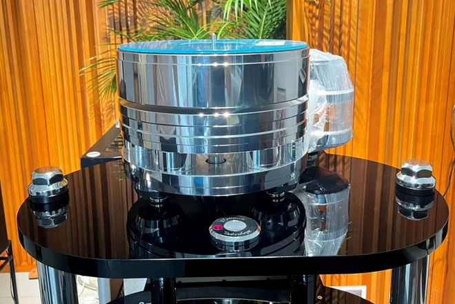 【推荐】德国实丽AcousticSolid次旗舰型号Solid733参考级精密黑胶唱盘套装(图11)