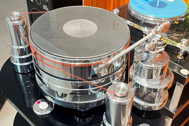 【推荐】德国实丽AcousticSolid次旗舰型号Solid733参考级精密黑胶唱盘套装(图16)