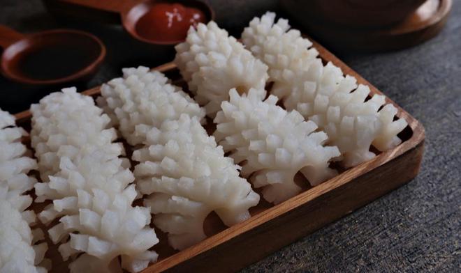 研发工艺斜切花（弹簧切）鱿鱼条加工工艺(图2)