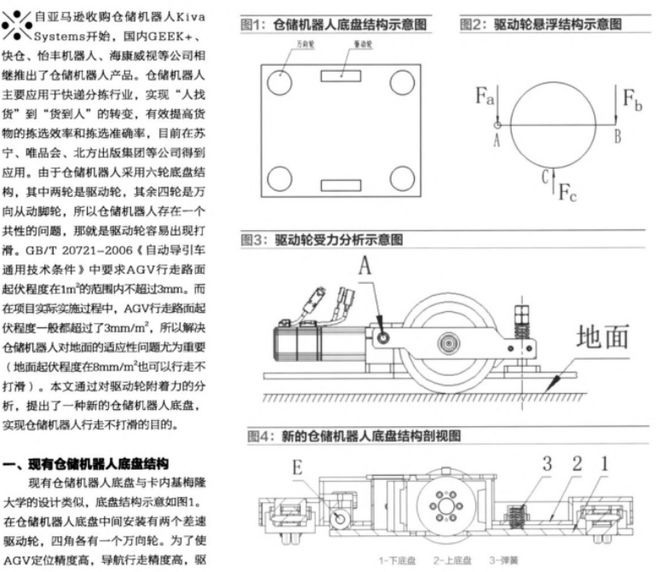 仓储机器人底盘的研究(图1)