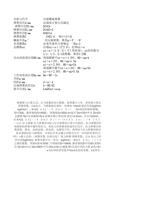弹簧设计计算(图1)