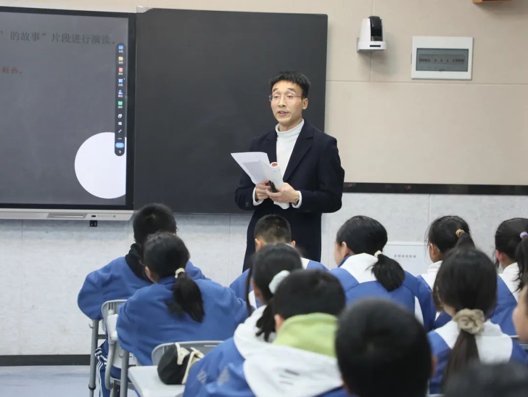 西安市航天城第三初级中学举行新教师成长汇报课(图21)