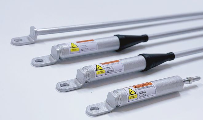 氮气液压阻尼杆厂家推荐浙江盖茨专业制造阻尼器气弹簧(图2)