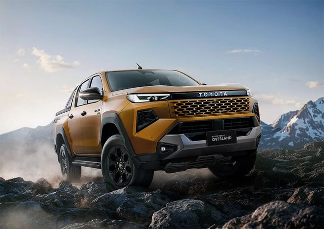 丰田发布全新Hilux外观升级还有双电机纯电版可选酷乐汽车(图7)
