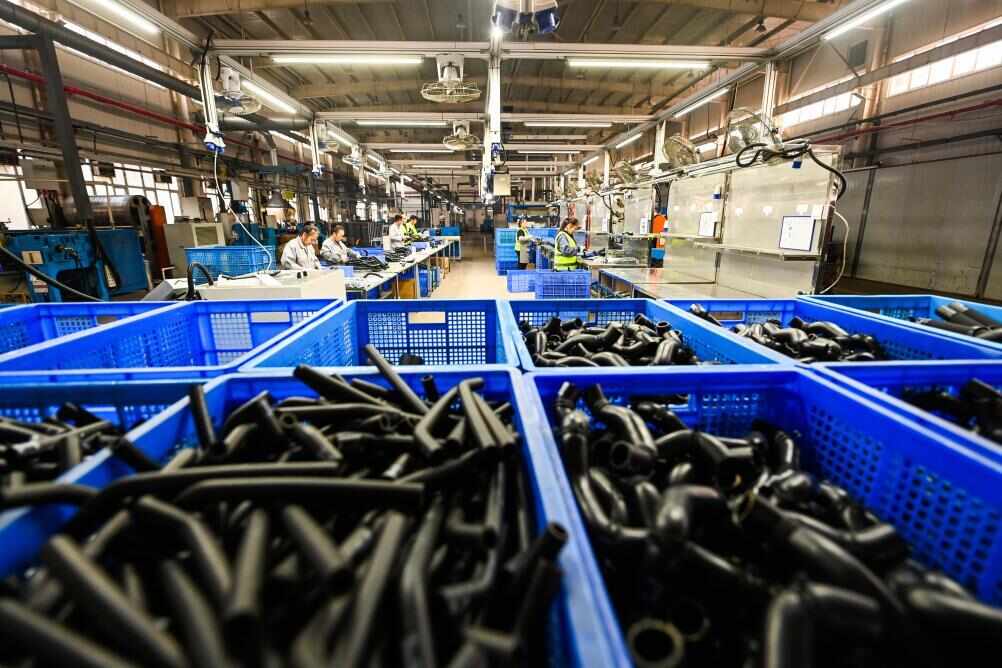 天津中塘镇:“汽车橡塑小镇”的链式成长密码(图2)