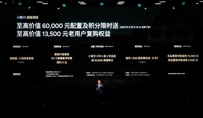 小鹏X9超级增程上市1602km超长续航重新定义家庭出行(图2)