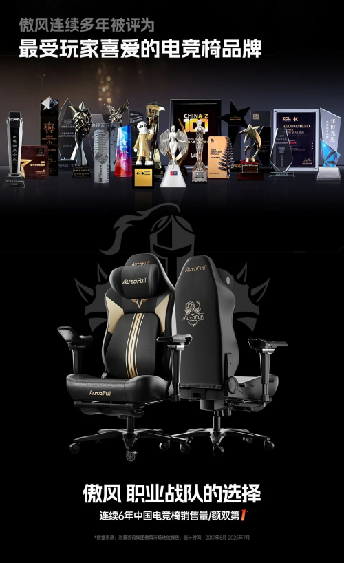 傲风M6Pro系列:以设计、工艺、科技三重突破重塑电竞椅标杆(图3)