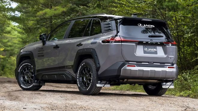 更硬核的丰田RAV4来自Jaos的极致改装方案酷乐汽车(图3)