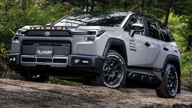 更硬核的丰田RAV4来自Jaos的极致改装方案酷乐汽车(图2)