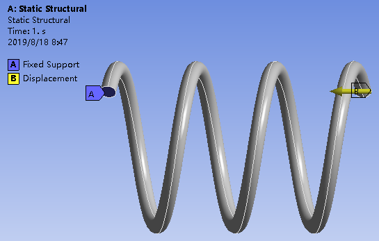 基于workbench的弹簧刚度计算(图5)