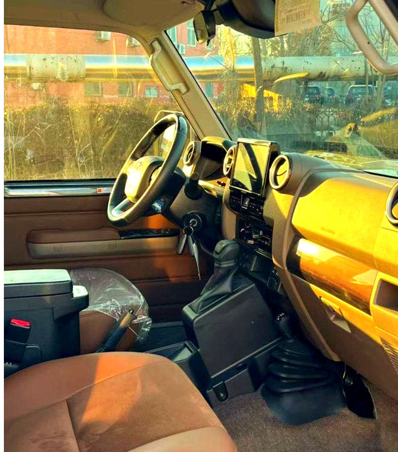 平行进口25款丰田酷路泽LC76满配梅花等天津港现车来了(图4)