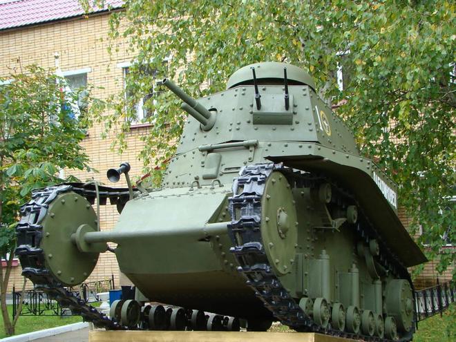 “苏联第一辆”坦克MS-1（T-18）研发与服役历史(图4)