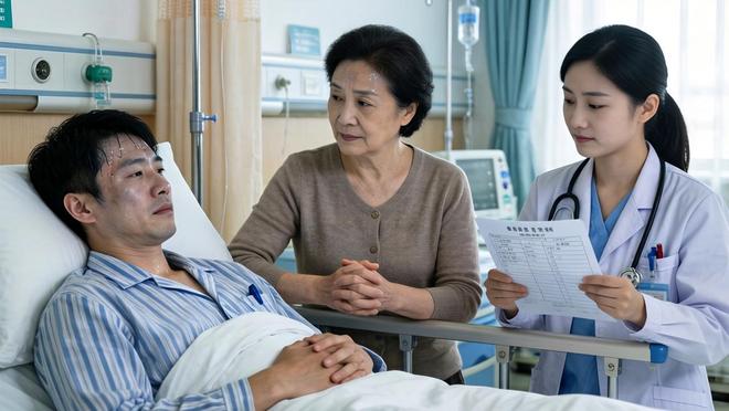 我工资全交妈生病却拿不出手术费老婆笑着让我找拿钱的人(图1)