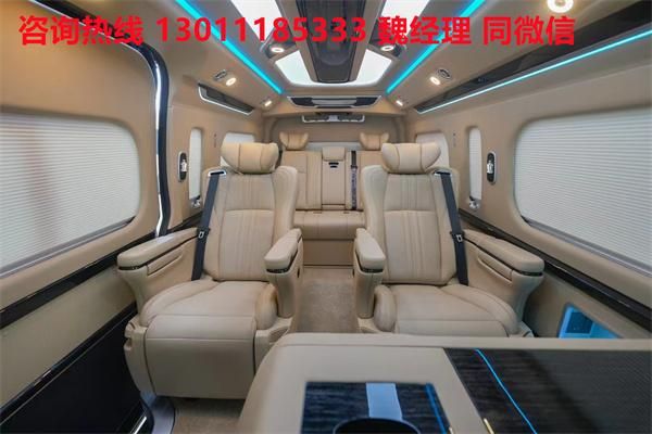 北京丰田海狮13座裸车价格改装后13座多少钱(图4)