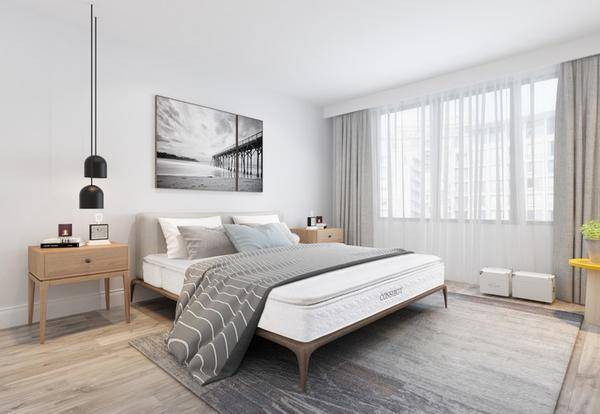 比乳胶垫透气比弹簧垫更温柔康姿百德豪华款磁性床垫藏满爱细节(图1)